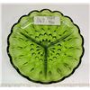 Image 1 : Vintage Green Pickle Dish