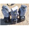 Image 1 : 3 decorative owls
