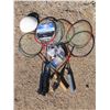 Image 2 : 6 Badminton Rackets and shuttles