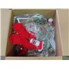 Image 2 : 16"x16"x22" Storage unit mystery box of assorted items - Christmas