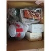 Image 2 : 19"x19"x22" Storage unit mystery box of assorted items - household