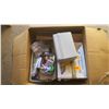 Image 2 : 18"x18"x22" Storage unit mystery box of assorted items - knick-knacks