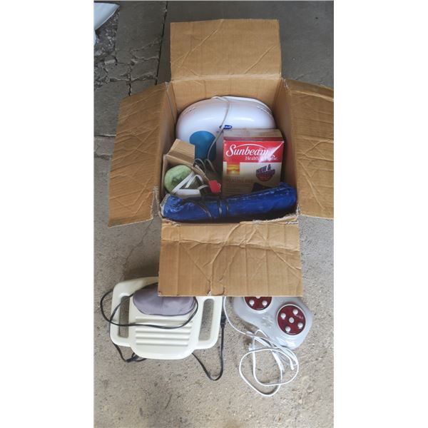 assorted heating and massage tech