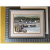 Image 5 : Scottish artist Dorothy Bruce signed  watercolour on paper of Ullapool Harbour. 16 in x 13 in. Mint 