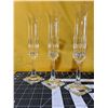 Image 6 : Fifteen pieces of Bohemia Czech Republic glass lead crystal over 24%. Includes 2 champagne flutes. 3