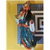 Image 4 : Very large porcelain Guan Yu warrior statues. With detachable weapons. 18 in and 16 in tall. Smaller