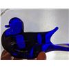 Image 2 : Murano, blue glass bird by V Nason & Co. Small and heavy.