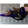 Image 4 : Murano, blue glass bird by V Nason & Co. Small and heavy.