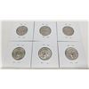 Image 5 : (6) USA 25¢ Coins