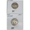 Image 2 : (4) Buffalo Nickels and (2) Dimes