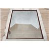 Image 2 : Vintage red and white farmhouse mirror - 17"x20"