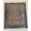 Image 3 : Vintage red and white farmhouse mirror - 17"x20"