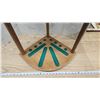 Image 3 : Vintage cue stick and ball rack - 24"H x 20"W x 16"D