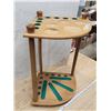 Image 5 : Vintage cue stick and ball rack - 24"H x 20"W x 16"D
