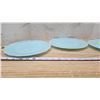 Image 2 : 3 "Turquoise Crown" pyrex dinner plates