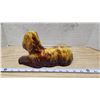 Image 2 : Vintage "Blue Mountain" yellow pottery dog figure