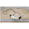 Image 2 : Vintage gun powder horn, with rope handle