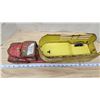 Image 3 : Vintage Lincoln highway express delivery toy truck n trailer