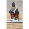 Image 3 : Christmas village lighted porcelain school house