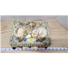 Image 2 : Very old, sea shell covered jewelry box - very nice