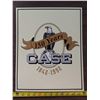 Image 2 : 150 Years Case 1842-1992 – 12.25”x 15.25” – Tin sign & J.I.Case Threshing Machine Co. Sign – 15.75”x