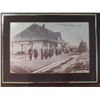 Image 1 : Picture of G.T.P. Station, Bigger, Sask. Frame: 23.75” x 17.25” (no glass)