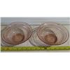 Image 1 : Vintage Anchor Hocking Annapolis Rosewater pink glass bowls