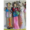 Image 2 : Lot of Assorted Asian Dolls