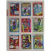 Image 3 : 2 Marvelmotion Cards (sealed) & 3 sheets of Comic character cards