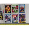 Image 5 : 2 Marvelmotion Cards (sealed) & 3 sheets of Comic character cards