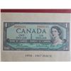 Image 3 : Beautifully Framed Canadian "The last of the Canadian dollars" - 1937, 1954, 1967, 1969