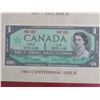 Image 4 : Beautifully Framed Canadian "The last of the Canadian dollars" - 1937, 1954, 1967, 1969