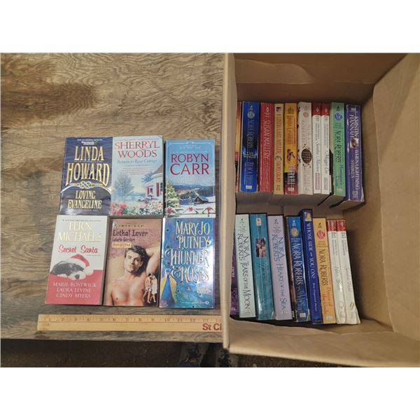 lot of assorted paperback books