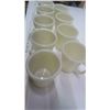 Image 3 : 9 FireKing Off White Mugs - no chips