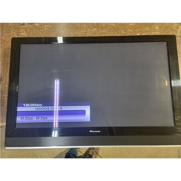 Pioneer plasma TV PDP-4270HD (powers on, may have minor pixel issues?, SOLD AS IS)