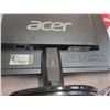 Image 3 : Acer LCD computer monitor P206HV (powers on, minor wear, SOLD AS IS, no power cord)