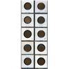 Image 2 : Complete set of 10 Canadian George V Large Cents 1911 – 1920. Coins grade F-12 to EF-40. A nice sele
