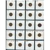 Image 1 : Lot of 20 Canadian Queen Elizabeth II Small Cents. Includes 1953 No Shoulder Fold, 1953 Shoulder Fol