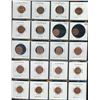 Image 1 : Lot of 20 Uncirculated Canadian Elizabeth Small Cents. Includes 1989, 1991, 1992, 1993, 1996, 1997, 