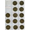 Image 2 : Complete set of 13 Canadian brass medals, one for each province & territory plus one for Canada. Iss