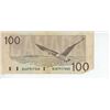 Image 1 : 1988 Canadian 100 dollar bill - Thiessen/Crow - BJA7917263