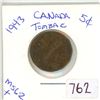 Image 1 : 1943 Canadian Tombac 5 cent - MS62+