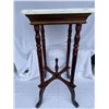 Image 1 : vintage marble top table