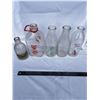 Image 1 : 5 vintage milk bottles