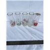 Image 1 : 5 vintage milk bottles