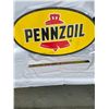 Image 1 : plastic Pennzoil sign