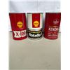 Image 1 : 3 full oil cans