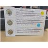 Image 1 : 2018 ARMISTICE COLOURED TOONIE, 2017 + 2020 COMMEMORITIVE LOONIES