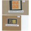 Image 1 : Canadian George V 1c block and 2, 4c stamps