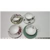 Image 2 : 4 Assorted teacups and saucers